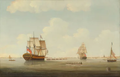 HMS Woolwich under slep