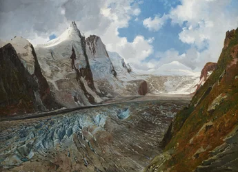 Großglockner med Pasterze