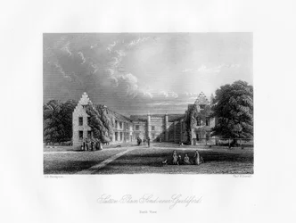 Sutton Place, nær Guildford, Surrey, 1800-tallet.