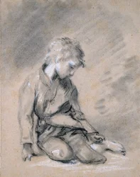 Tiggergutt, ca 1780
