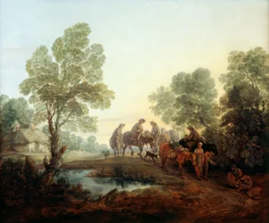 Going to Market, ca. 1770 (olje på lerret)