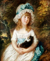 Frøken Brummell, ca. 1781-82 (olje på lerret)