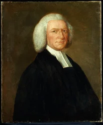 Portrett av biskop Woodward, halv lengde, i geistlige klær, ca. 1756-58
