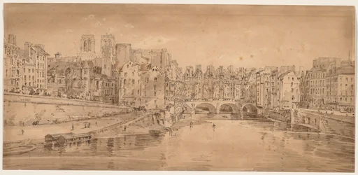 Et utvalg av tjue av de mest pittoreske utsiktene i Paris, 1802.