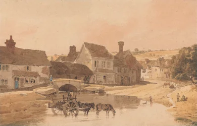 Landsbyen Kirkstall, Yorkshire