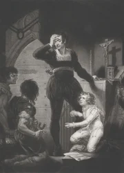 Prins Arthur og Hubert Shakespeare, King John, 4. akt, scene 1, 1823-24.