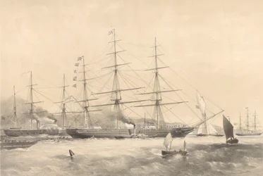 Clipperskipet #39;Schomberg#39; (1855)