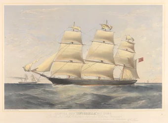 Clipperskipet «Askepott», 877 tonn