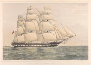 Clipper-skipet Malabar 1350 tonn