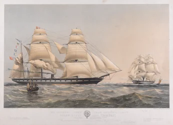 General Screw Steam Shipping Companys Screw Steam Ship Croesus