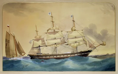Clipper-seilbåten «Walmer Castle»