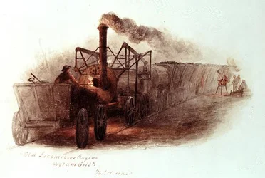 Gammel lokomotivmotor, Wylam Colliery
