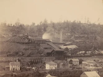 Eaton and Co.s Breaker, Archibald, Del. amp; Hudson Canal Co., ca. 1863–1865 (bilde)