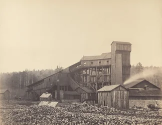 Gibson's Breaker, Rushdale, Pennsylvania, 1860-tallet.