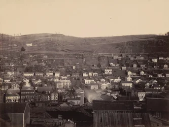 Honesdale, seksjon 4, Del. amp; Hudson Canal Co., ca. 1863–1865 (bilde)
