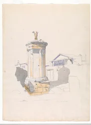 Choragic-monumentet i Lysicrates, Athen