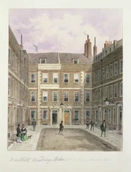 Bartletts bygninger, Holborn, 1838