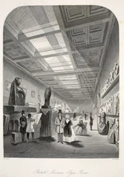 British Museum, Elgin Room, fra puben 