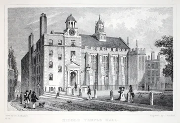 Middle Temple, fra puben 