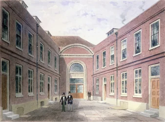 The Inner Court of Girdlers Hall Basinghall Street, 1853