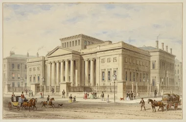 The Royal Manchester Institution, ca. 1836 (akvarell på papir)