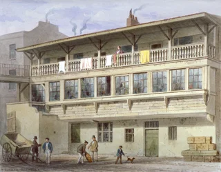 The White Bear Inn på Piccadilly, Westminster, London, 1856