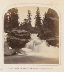 Yuba-elvens fossefall – nær Crystal Lake