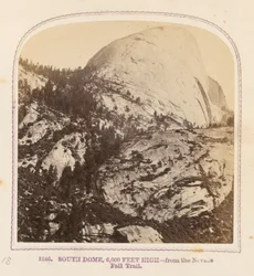 Sørkuppelen, 1800 meter høy – fra Nevada Fall Trail