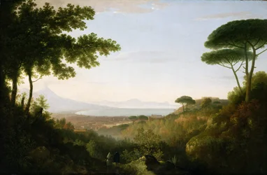 Napolibukten, ca. 1778 (olje på lerret)