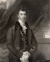 Henry Peter Brougham, 1. Baron Brougham og Vaux, gravert av H. Robinson, fra 