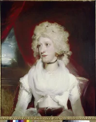Miss Marthe Carr (olje på lerret