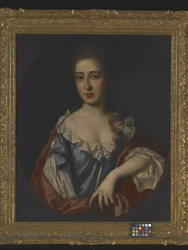 Portrait Of A Lady (olje på lerret)