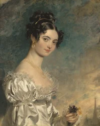 Portrett av Lady Selina Meade (1797–1872) (olje på lerret)