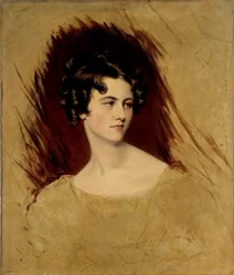 Portrett av prinsesse Clementine von Metternich 1804-1820.