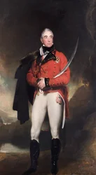 Portrett av Thomas Graham, Lord Lynedoch, britisk soldat, c1817.