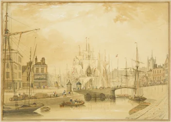 Utsikt over vindebroen (St Augustine