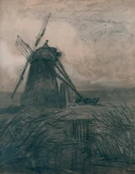 En myrmølle, c1840