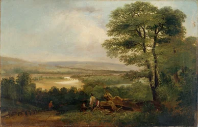 Landskap: utsikt i Northumberland