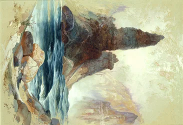 Above Tower Falls, Yellowstone, 1872.