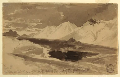 Tegning, Arkansas-skillet, august 1874