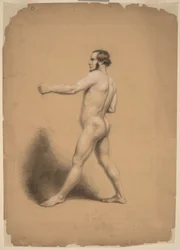 Bueskytter, aktstudie