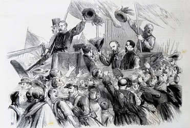 Garibaldis inntreden i Napoli, 1860