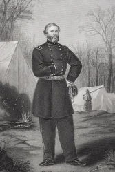 Portrett av general George Henry Thomas (1816-70)