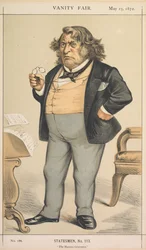 Vanity Fair: Statesman, nr. 113 The Massive Grievance, 1872.
