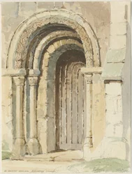 Rolleston Church: vannfargemaleri, 184[4]