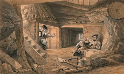 Gruve i Bastion du Mat, 1856