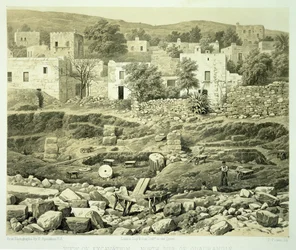 View of Excavation, fra 