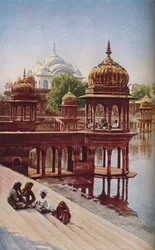 Rajputana, tidlig på 1800-tallet, ca 1930-tallet