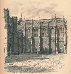 The Great Hall of Hampton Court Palace, 1902