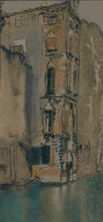 Den gamle marmorhallen, Venezia, c1904